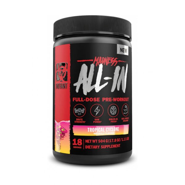 Mutant Madness All-In Pre Workout 504g